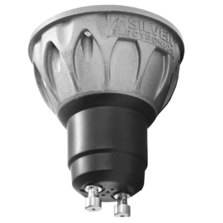 Bombilla led silver electronic eco dicroica 8w - 80w - gu10 - 2700k - 38º - 690lm - luz calida - a+