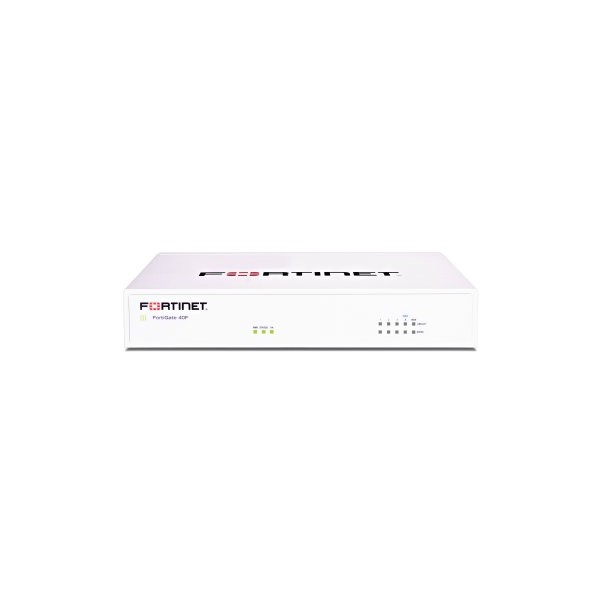 FORTIGATE FG-40F 5 PUERTOS GE RJ45 (INCLUYE 1 PUERTO WAN, 4 PUERTOS INTERNOS)