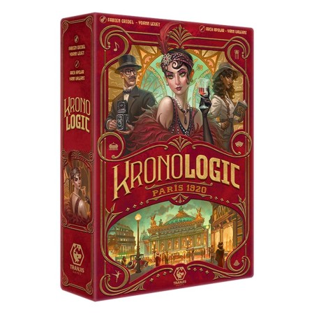 Juego de mesa kronologic: paris 1920