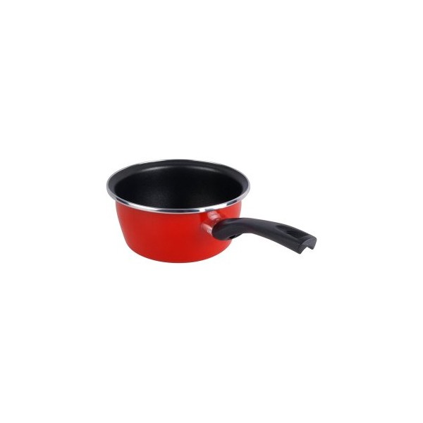 CAZO MAGEFESA K2 ROJO 14 ACERO ANTIADHERENTE ACERO INOXIDABLE TODO TIPO COCINAS LAVAVAJILLAS