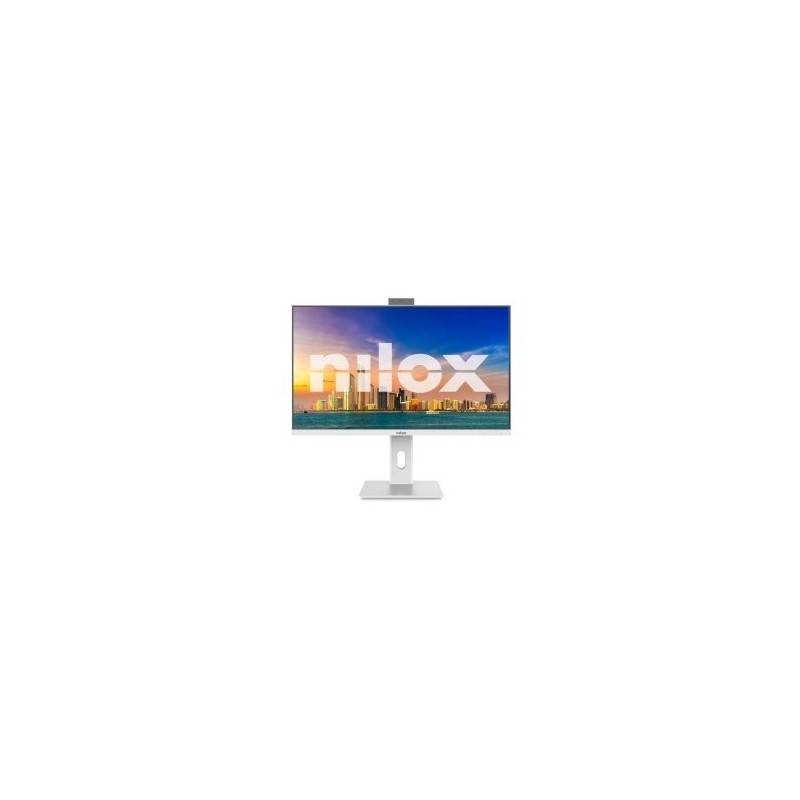 MONITOR 24″ DP HDMI VGA NILOX NXM24RWEB02W IPS FHD 120Hz 4MS 250cd/m² WEBCAM VESA 100x100 BLANCO