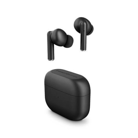 Auriculares micro energy sistem wireless s2 grafito bluetooth 5.0 - hasta 20h - mic. integrado - usb tipo c