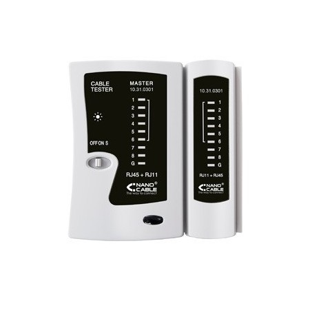 Tester cable nanocable rj45 rj12 rj11