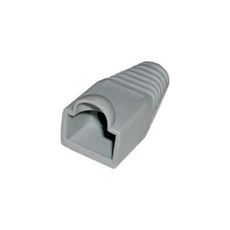 Nanocable Funda Conector RJ45 Plastico Gris 10 Und