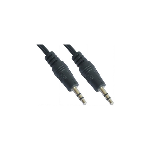 Nanocable Cable Audio, Jack 3.5/M-M, negro, 5 M