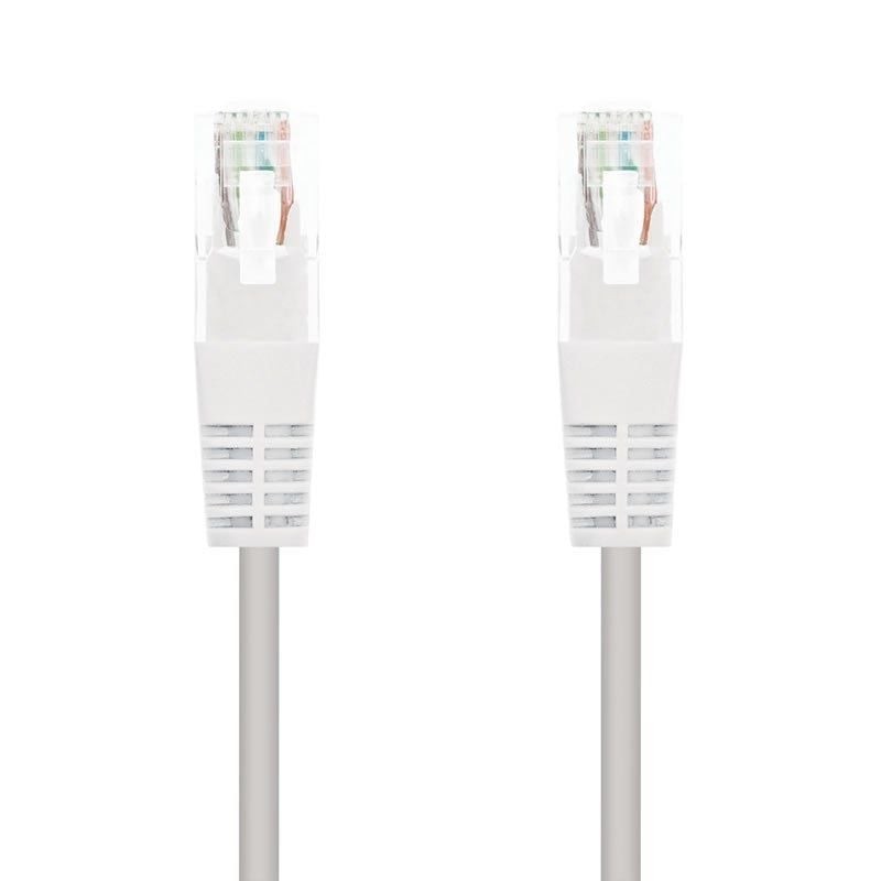 Cable de Red RJ45 UTP Nanocable 10.20.0101-W Cat.5e/ 1m/ Blanco