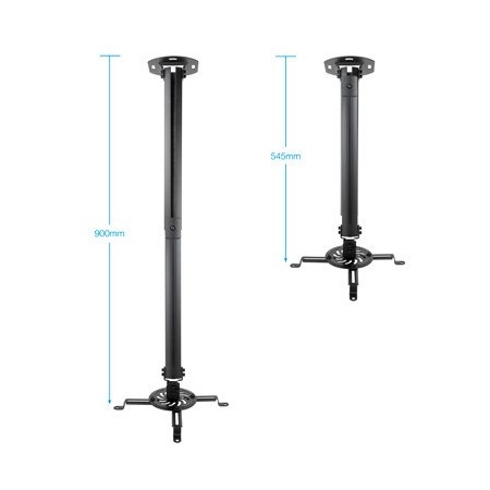 Soporte techo tooq proyectorpj3030tn - b carga maxima 20kg