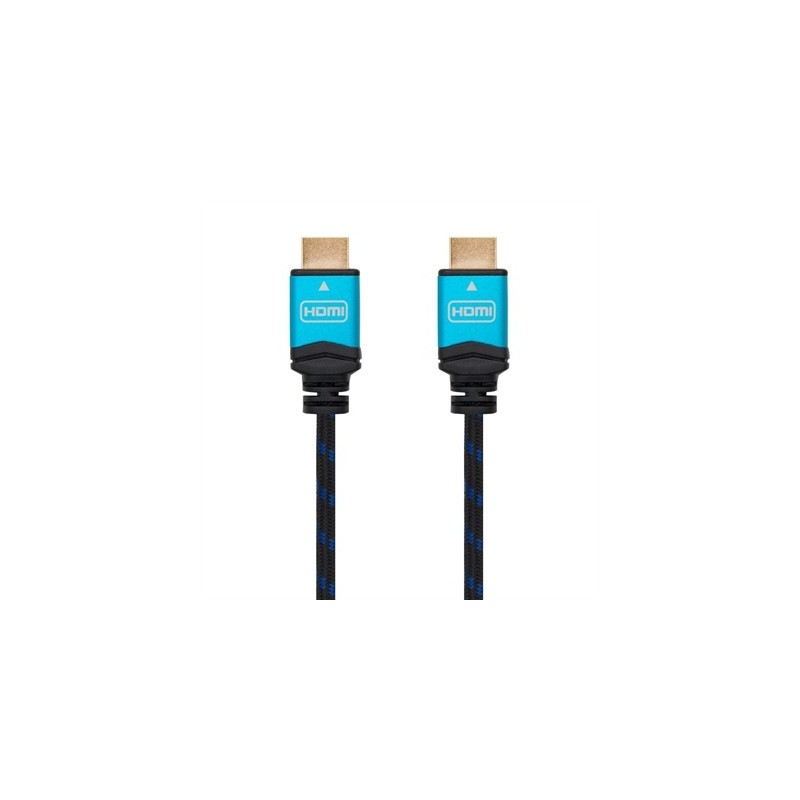 Cable hdmi 2.0 nanocable 4k 0.5m - macho - macho - negro