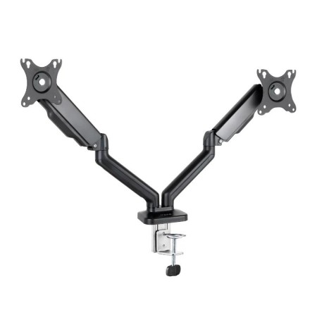 Tooq DB5132TNR-B Soporte mesa 2 brazos 17″-32″