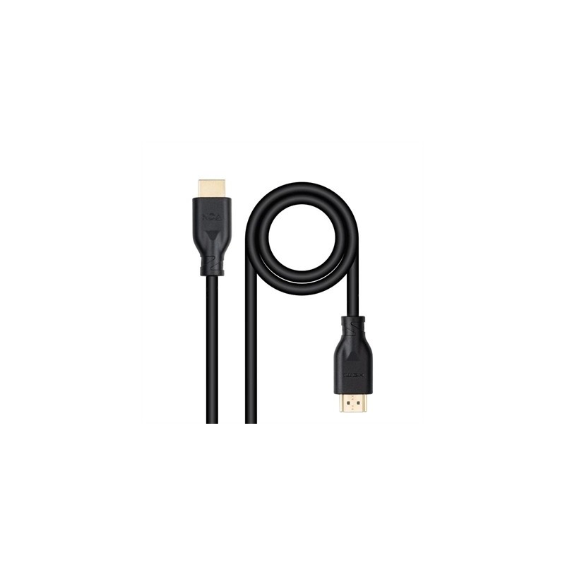 Cable hdmi v2.0 nanocable 4k@60hz 18gbps ccs 1.5 m