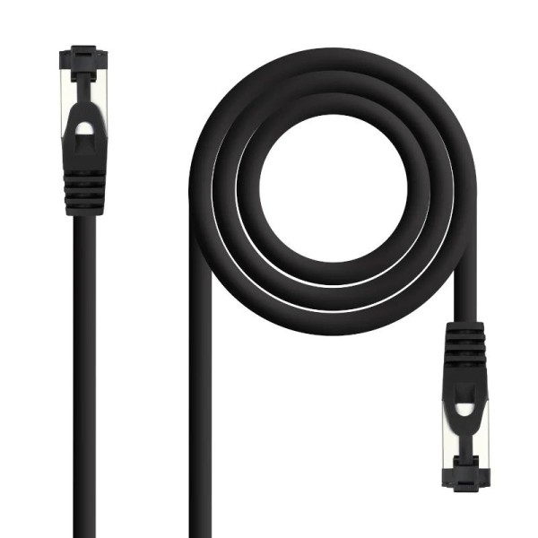 Nanocable Cable red Cat. 8.1 2GHZ SSTP Negro 3m