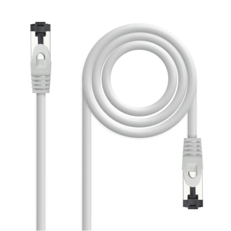 Nanocable Cable red Cat. 8.1 2GHZ SSTP Gris 15m