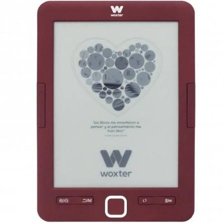 Libro Electrónico Ebook Woxter Scriba 195/ 6″/ Tinta Electrónica/ Rojo