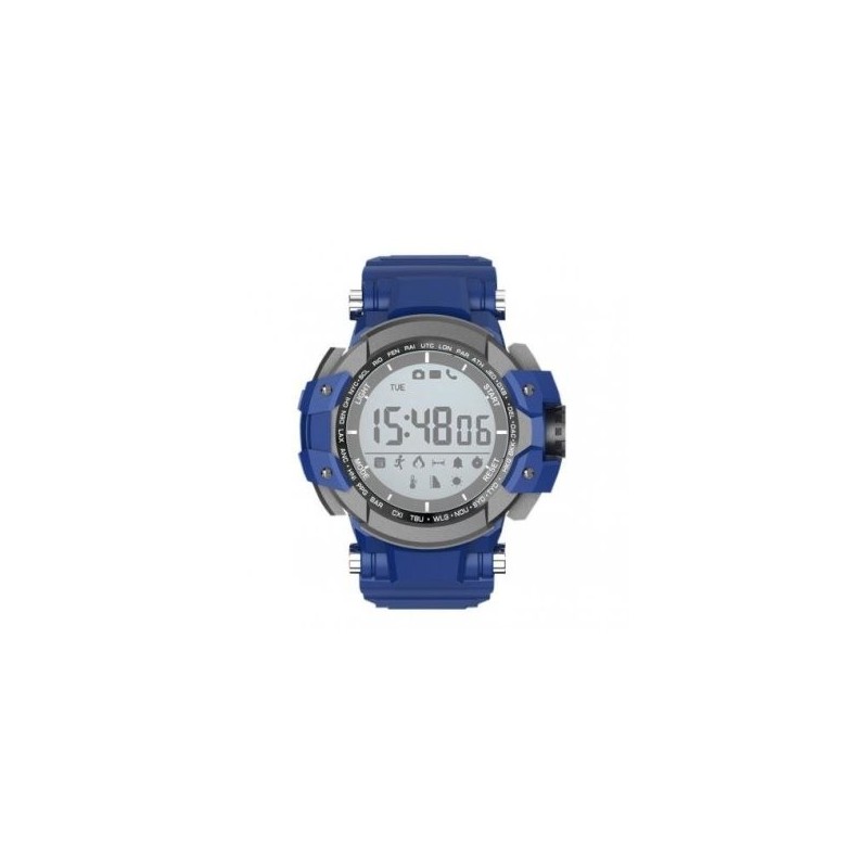 RELOJ INTELIGENTE DEPORTIVO BILLOW XS15BL ANTI-SHOCK IP68 BT 4.0 G-SENSOR PILA INTERNA 12 MESES AZU