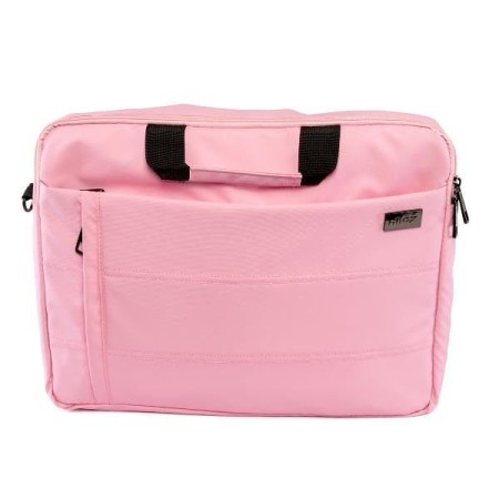 Maletin nilox style para portatil 15.6 pulgadas rosa