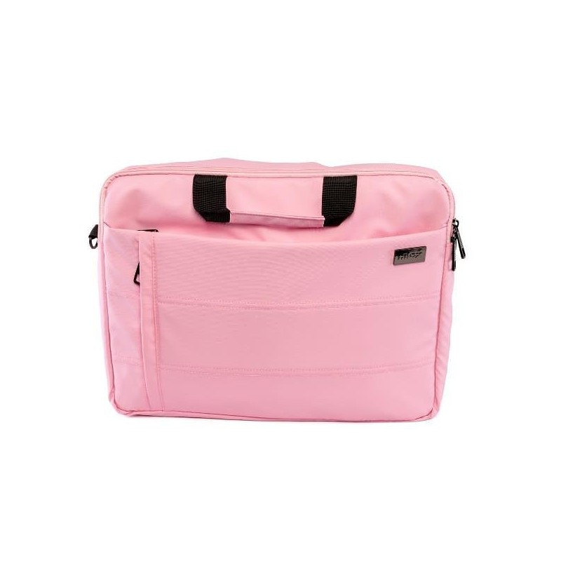 Maletin nilox style para portatil 15.6 pulgadas rosa