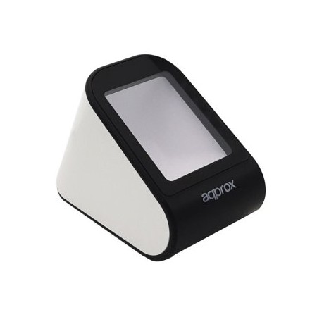 SCANNER CODIGO DE BARRAS SOBREMESA APPROX APPLS20DESK+ 1D/2D ALTO BRILLO 5600K LEDs CONEXION USB