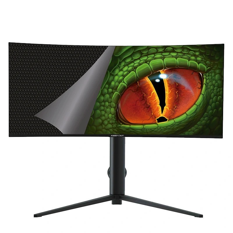 Monitor led gaming 34 pulgadas keep out xgm34uw wqhd 165hz 1ms curvo