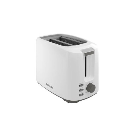 TOSTADORA AIWA ASATAN 2 RANURAS 750W 7 NIVELES ACERO INOXIDABLE BANDEJA DE MIGAS