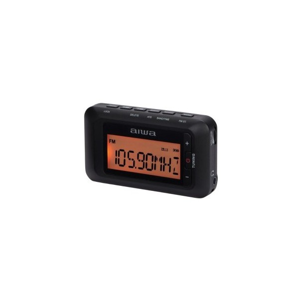 RADIO DIGITAL PORTATIL AIWA RD-10 AM/FM LED RDS JACK 3.5mm PILAS AAA