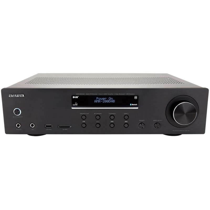 Amplificador aiwa amr - 200dab negro