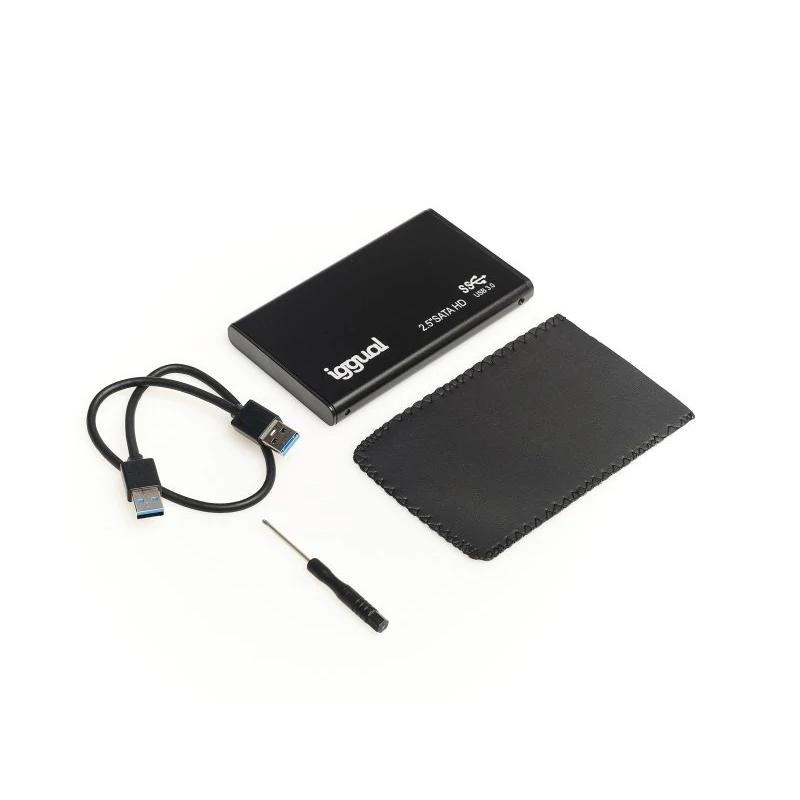 iggual Caja externa aluminio SSD 2.5″ SATA USB 3.0