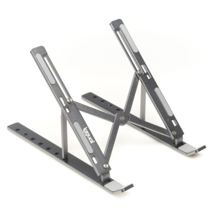 iggual Soporte elevador plegable portátil 17″ gris