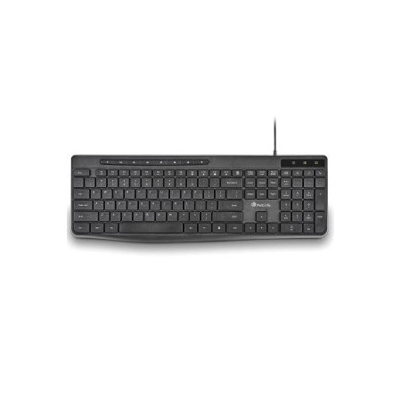 TECLADO NGS SPECTRA ULTRA SLIM TECLAS MULTIMEDIA COLOR NEGRO