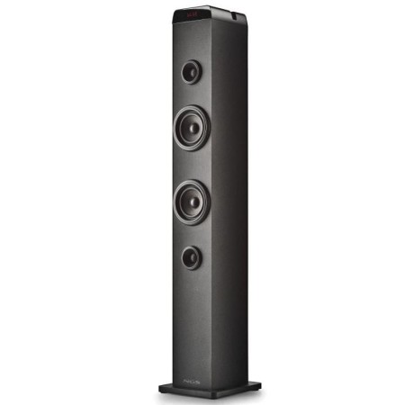 Torre de Sonido con Bluetooth NGS SKY CHARM PRO/ 80W/ 2.0/ Negra
