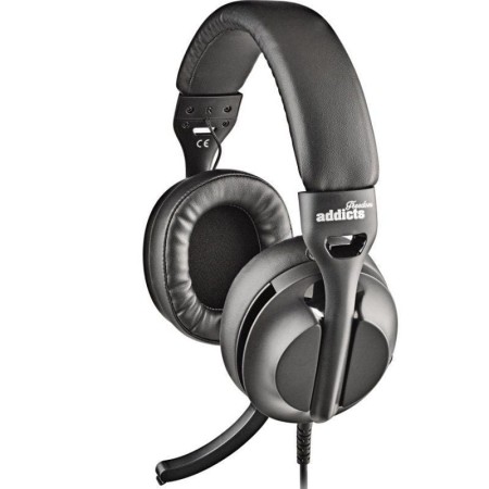 Auriculares NGS VOX805 USB-C/ con Micrófono/ USB Tipo-C/ Negros