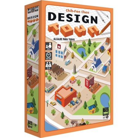 Juego de mesa design town pegi 10