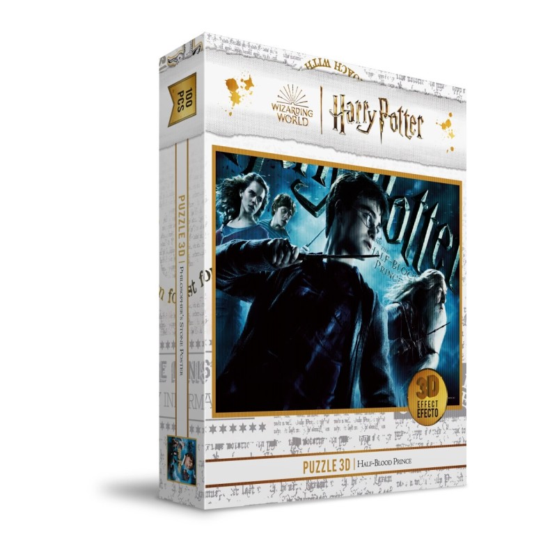 Puzzle 100 efecto 3d poster harry potter y el misterio del principe harry potter