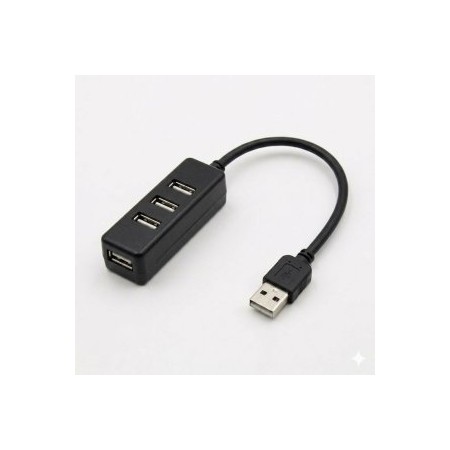 HUB USB 2.0 HOME TECH DK-2146 4xUSB 2.0 COLOR NEGRO