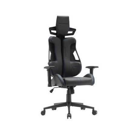 SILLA ERGONOMICA MARS GAMING MGCELITEBBL CUERO PU PISTON DE GAS CLASE 4 MAS 150Kg NEGRO COSTURAS AZ