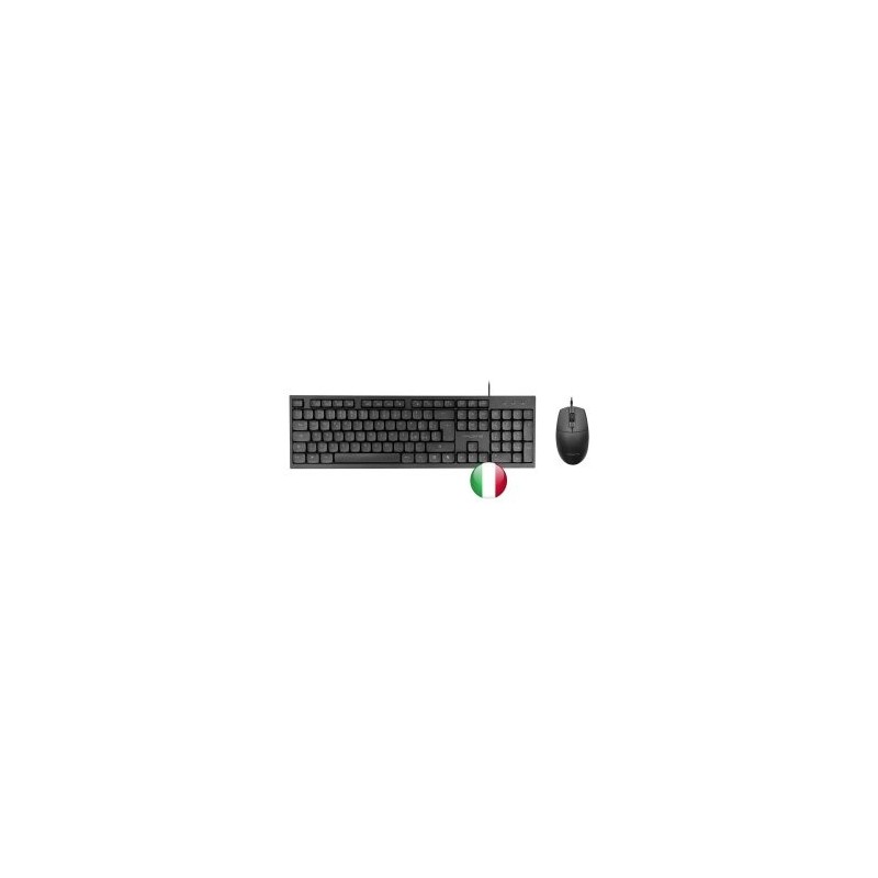 Teclado + raton tacens anima acp02es negro italiano