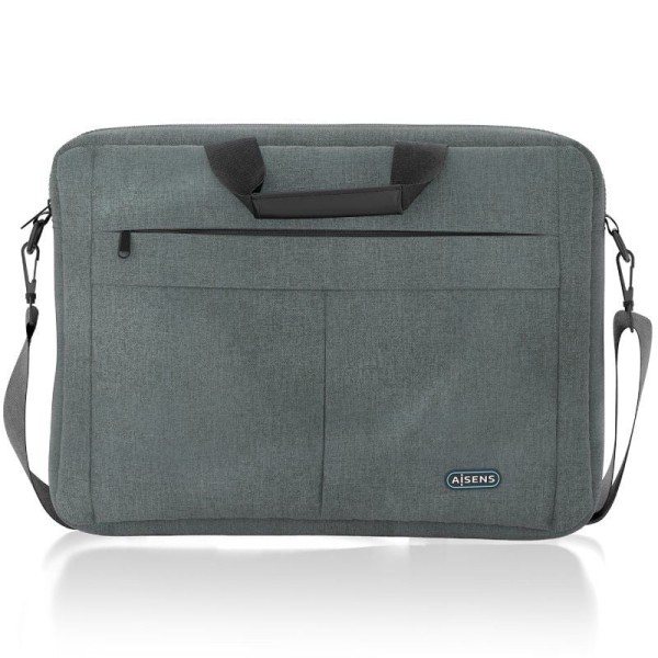 Maletín Aisens ASBG-BC025-GR para Portátiles hasta 15.6″/ Gris