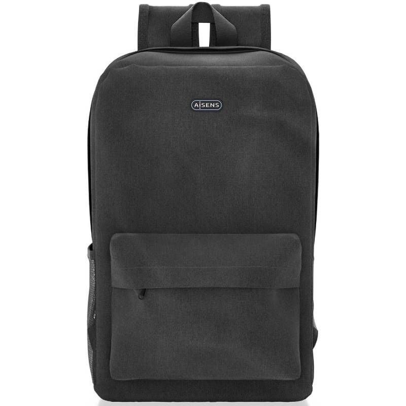 Mochila Aisens ASBG-BP080-BK para Portátiles hasta 15.6″/ Negro