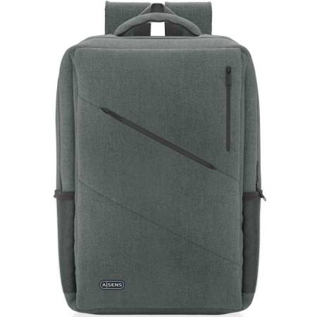 Mochila Aisens Urbana y de Oficina ASBG-BP085-GR para Portátiles hasta 15.6″/ Gris