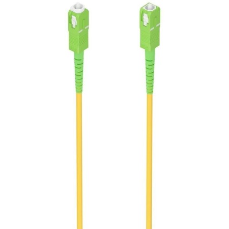 Cable de Fibra Óptica G657A2 3.0 9/125 SMF Aisens A152-0982/ LSZH/ 5m/ Amarillo
