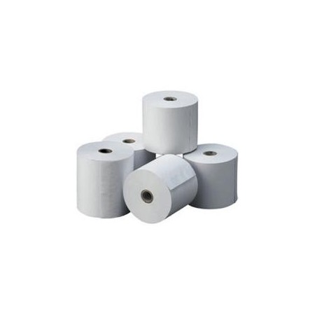 Rollo de papel termico impresora ticket 57x55 especial balanzas