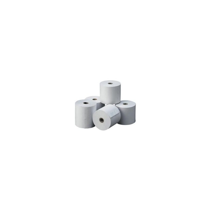 Rollo de papel termico impresora ticket 57x55 especial balanzas