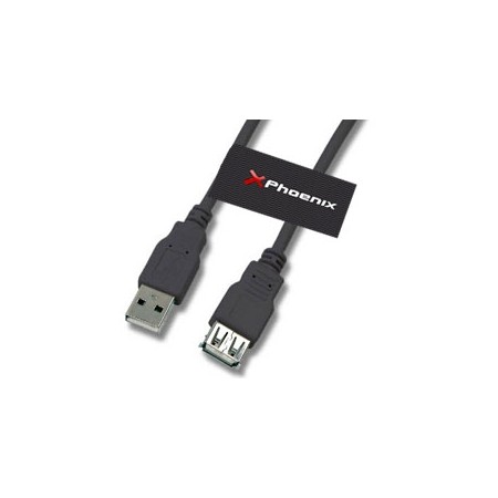 Cable usb macho a hembra 5 m