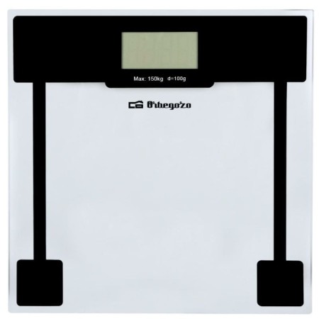 Báscula de Baño Orbegozo PB 2210/ Hasta 150kg/ Cristal