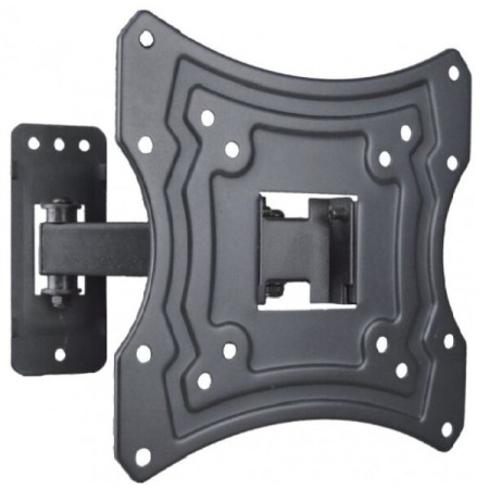 Soporte articulado de pared l - link para tv - monitor vesa 75 y 200 - 15kg max - giro 180º - inclina 15º