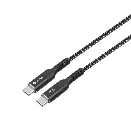 Coolbox Cable USB-C a USB-C 60W Carga