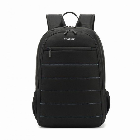Coolbox Mochila Portatil 15.6″ Negro - Impermeable