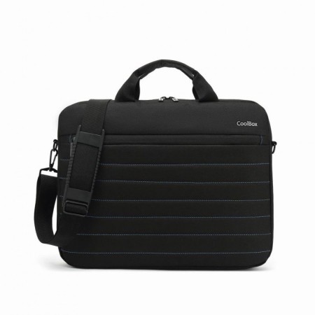 Coolbox Maletin Portatil 15.6″ Negro-Impermeable