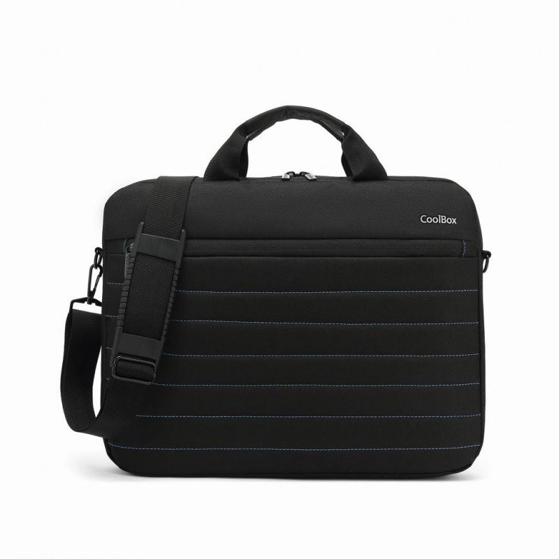 Coolbox Maletin Portatil 14″ Negro-Impermeable