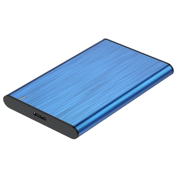 Caja Externa para Disco Duro de 2.5″ Aisens ASE-2525BLU/ USB 3.1/ Sin tornillos