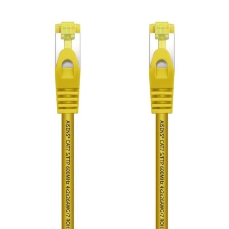 Cable de Red RJ45 SFTP Aisens A146-0472 Cat.7/ 25cm/ Amarillo